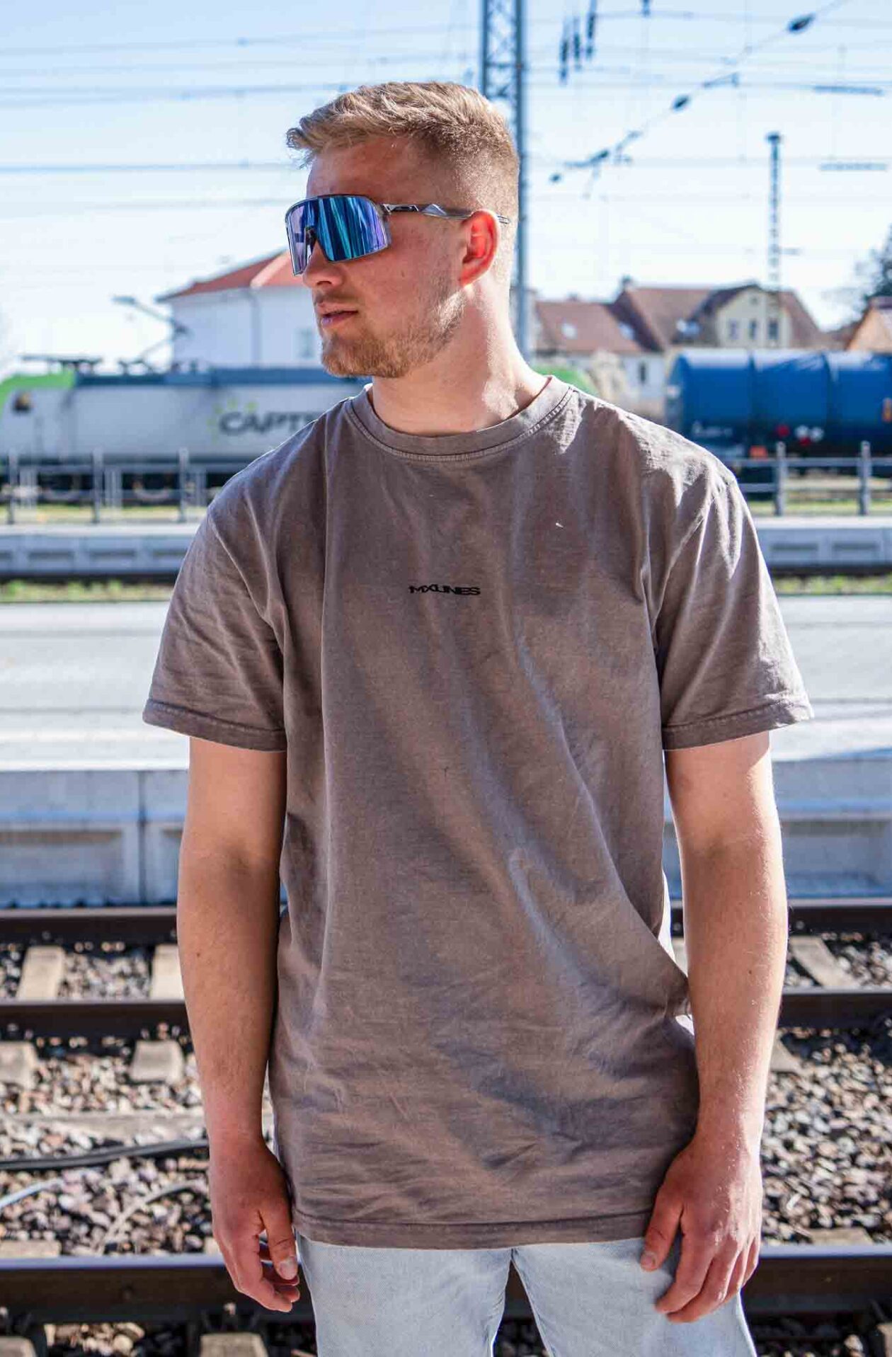 FLOW SHIRT - TOM`S Home Edition / washed Asphalt